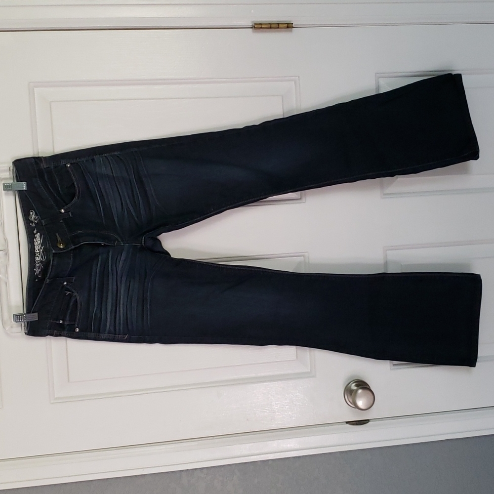 Express Stella bootcut jeans,  4r